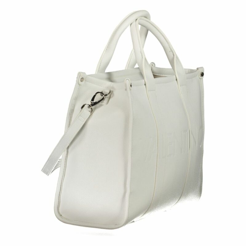 Valentino Bags White Polyethylene Handbag - Image 3