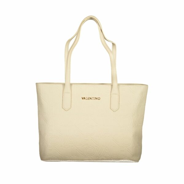 Valentino Bags Beige Polyethylene Handbag