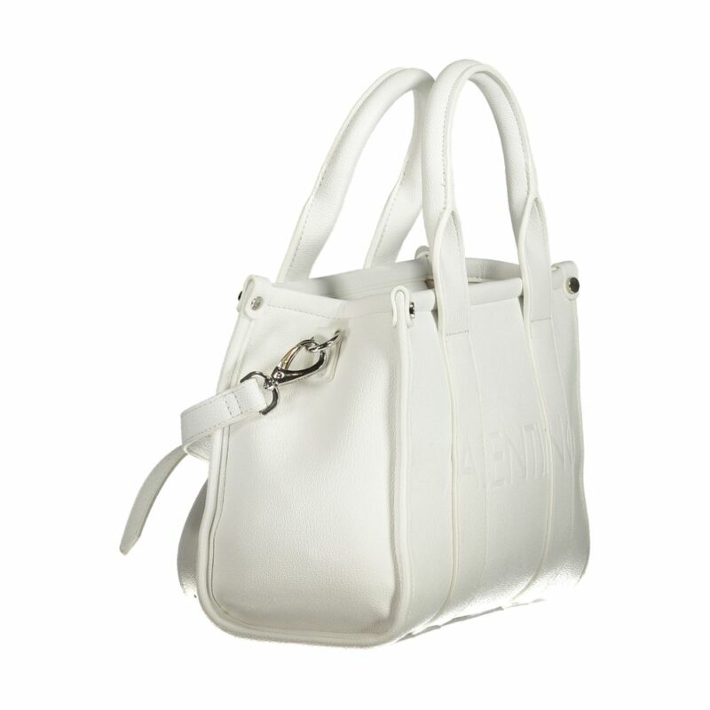 Valentino Bags White Polyethylene Women Handbag - Image 3