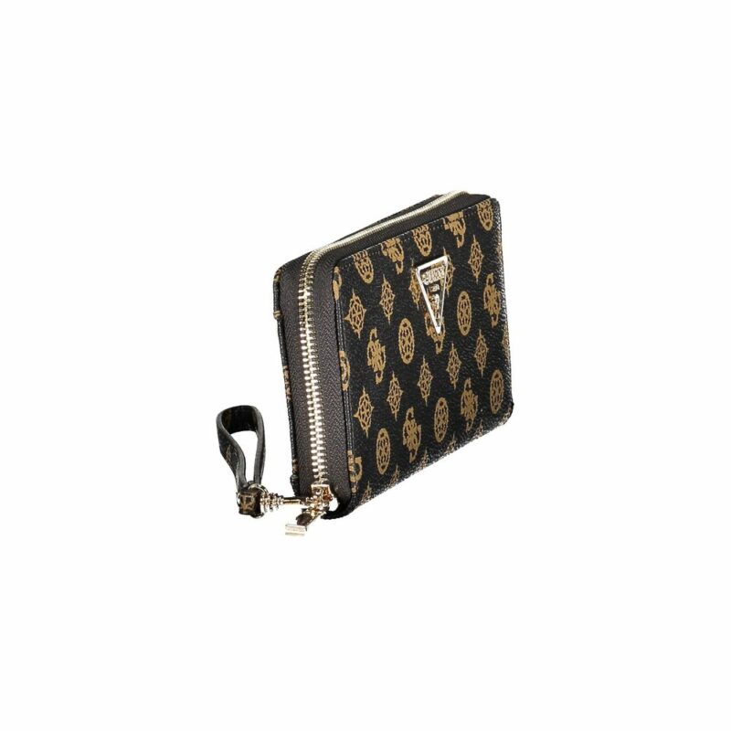 Guess Jeans Brown Polyethylene Women Wallet - Image 3