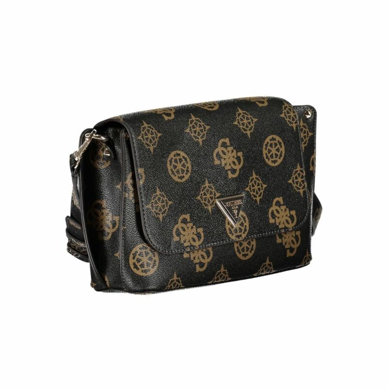 Guess Jeans Brown Polyethylene Handbag - Image 3