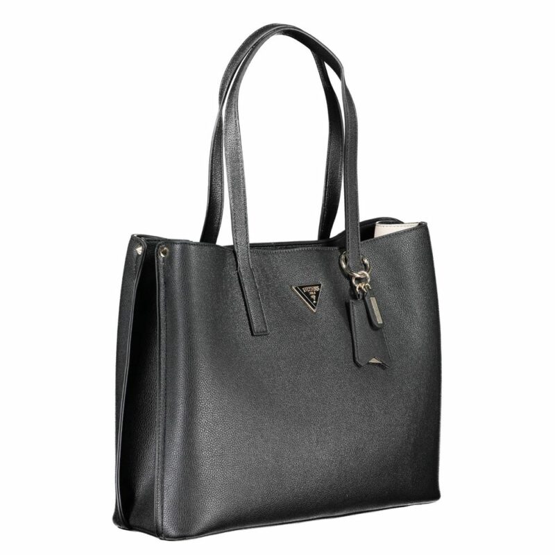 Guess Jeans Black Polyethylene Handbag - Image 3