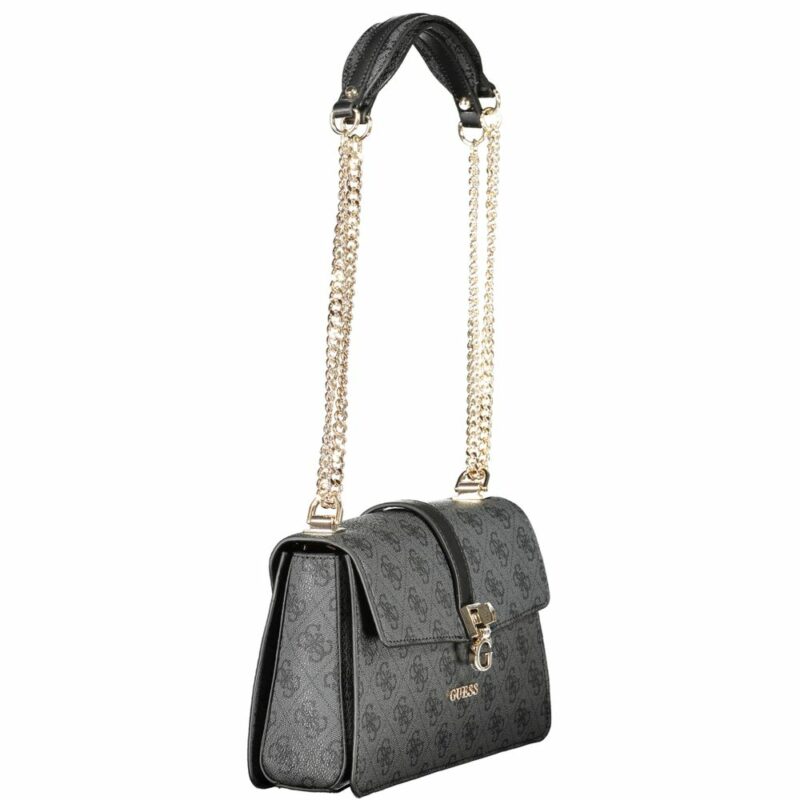 Guess Jeans Gray Polyethylene Women Handbag - Image 3