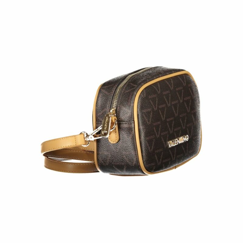 Valentino Bags Brown Polyethylene Handbag - Image 3