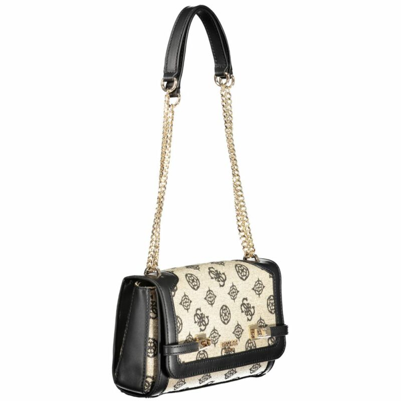 Guess Jeans Black Cotton Handbag - Image 3