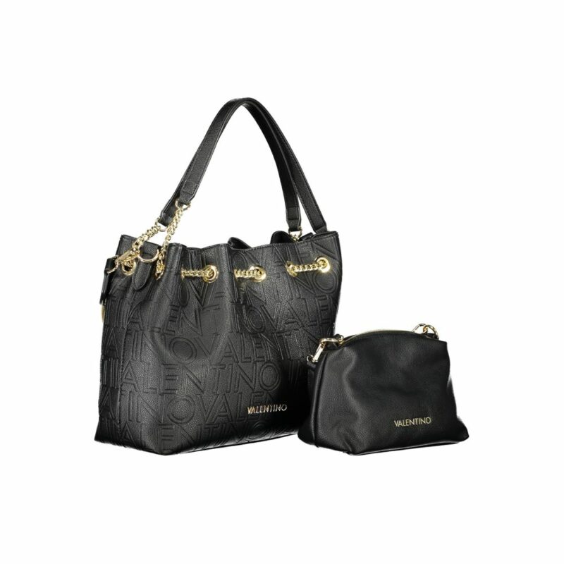 Valentino Bags Black Polyethylene Handbag - Image 3