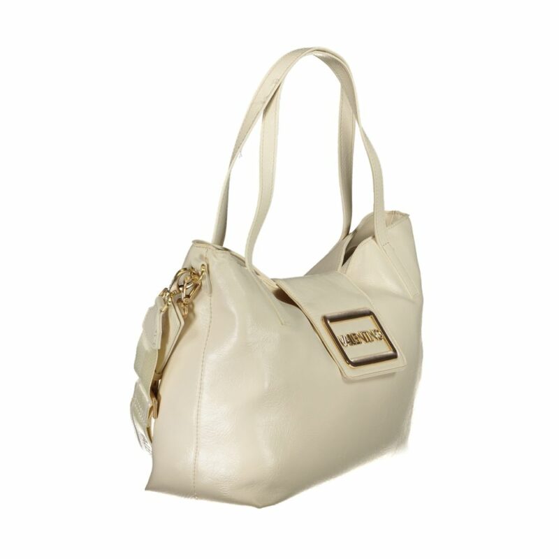 Valentino Bags Beige Polyethylene Women Handbag - Image 3