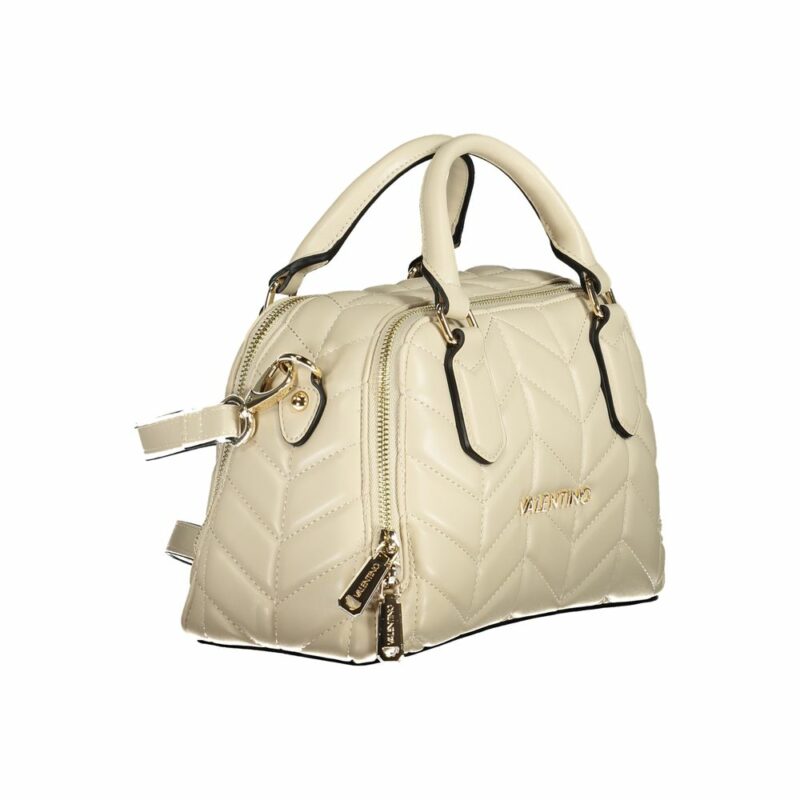 Valentino Bags Beige Polyethylene Women Handbag - Image 3