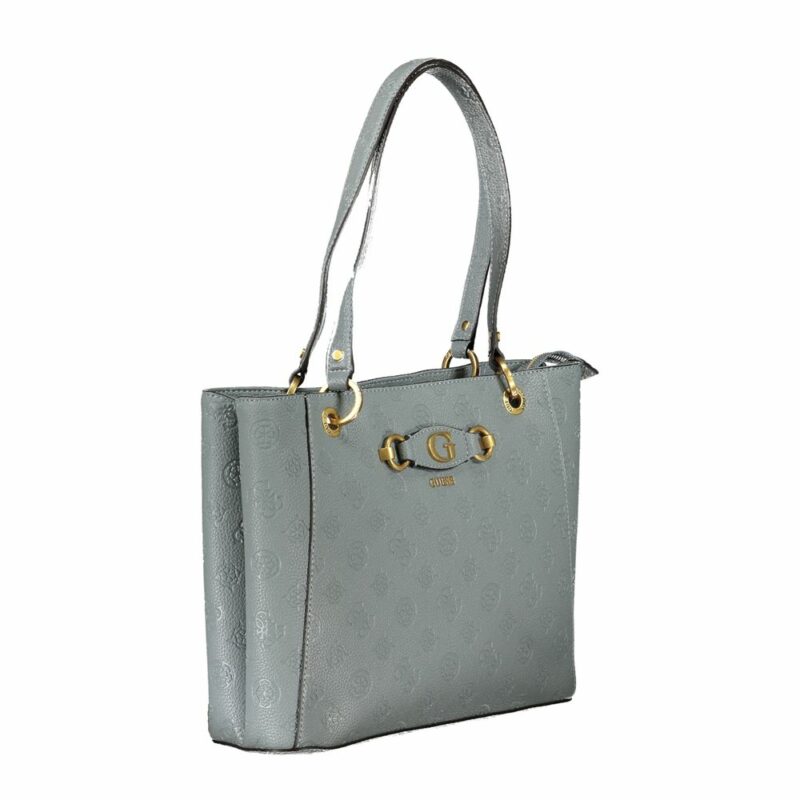 Guess Jeans Light Blue Polyethylene Women Handbag - Image 3