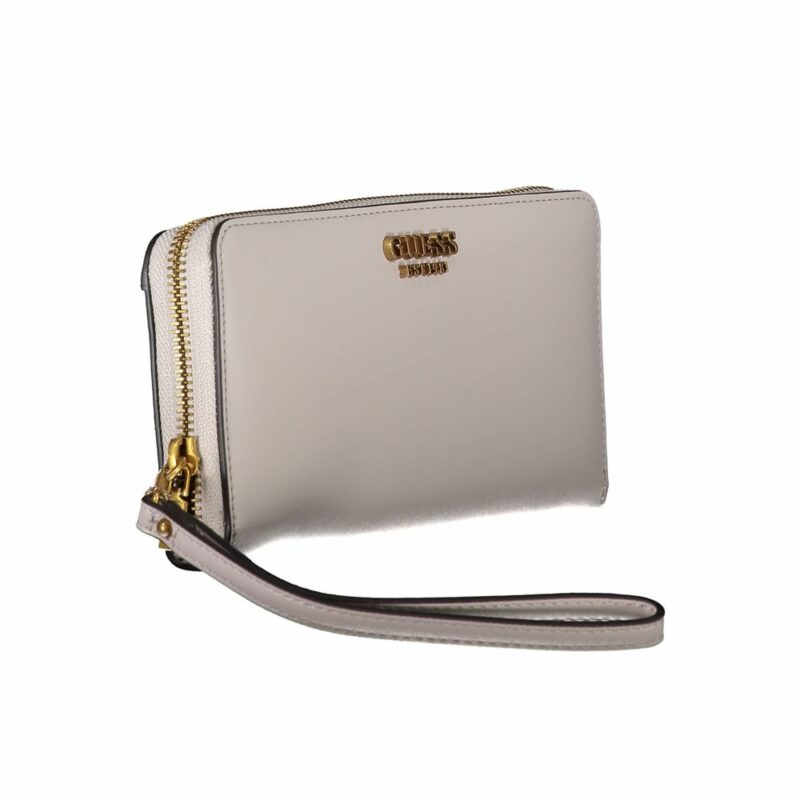 Guess Jeans Gray Polyethylene Women Wallet - Image 3