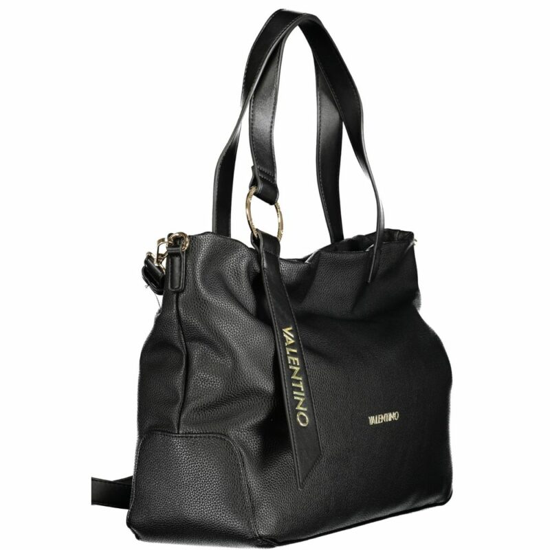 Valentino Bags Black Polyethylene Women Handbag - Image 3