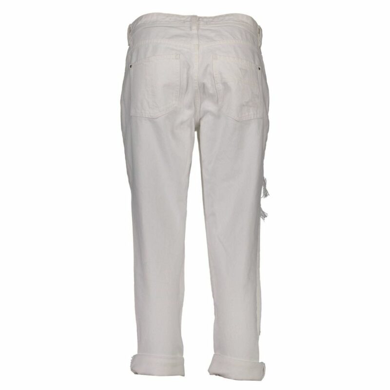 Guess Jeans White Cotton Women Jeans - Image 2