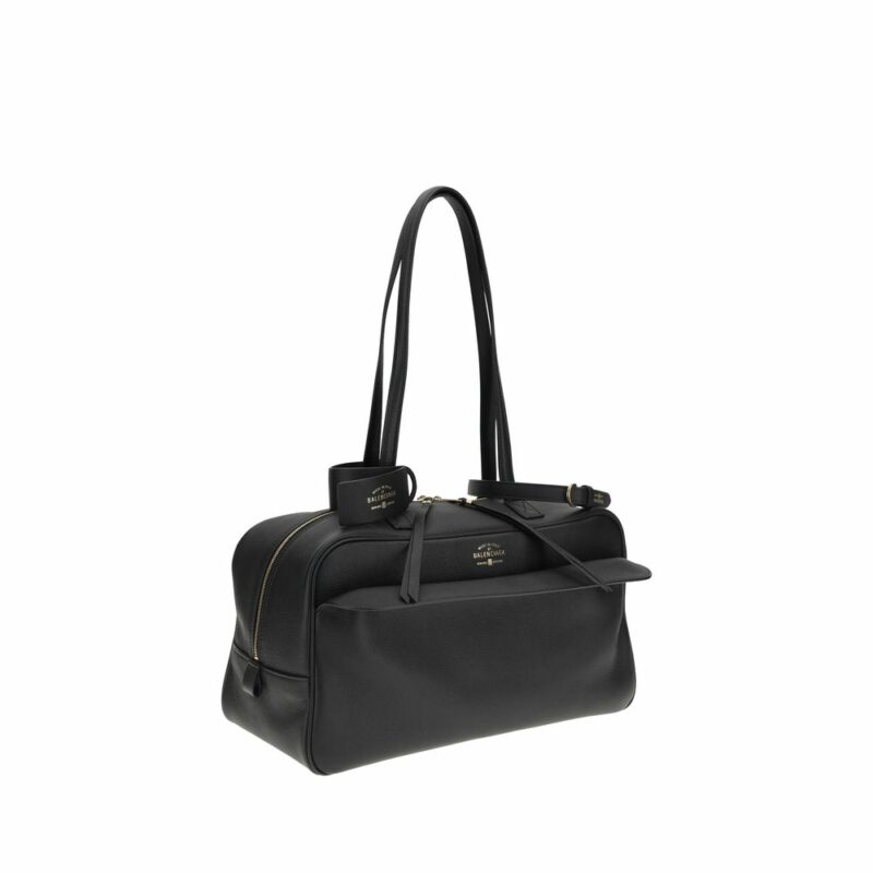 Balenciaga Carrie medium Bowling Shoulder Bag - Image 2