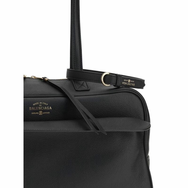Balenciaga Carrie medium Bowling Shoulder Bag - Image 5
