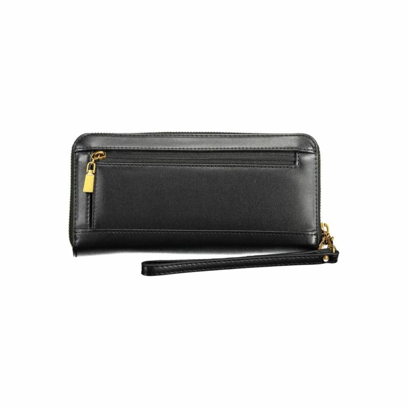 Guess Jeans Black Polyethylene Women Wallet - Image 2