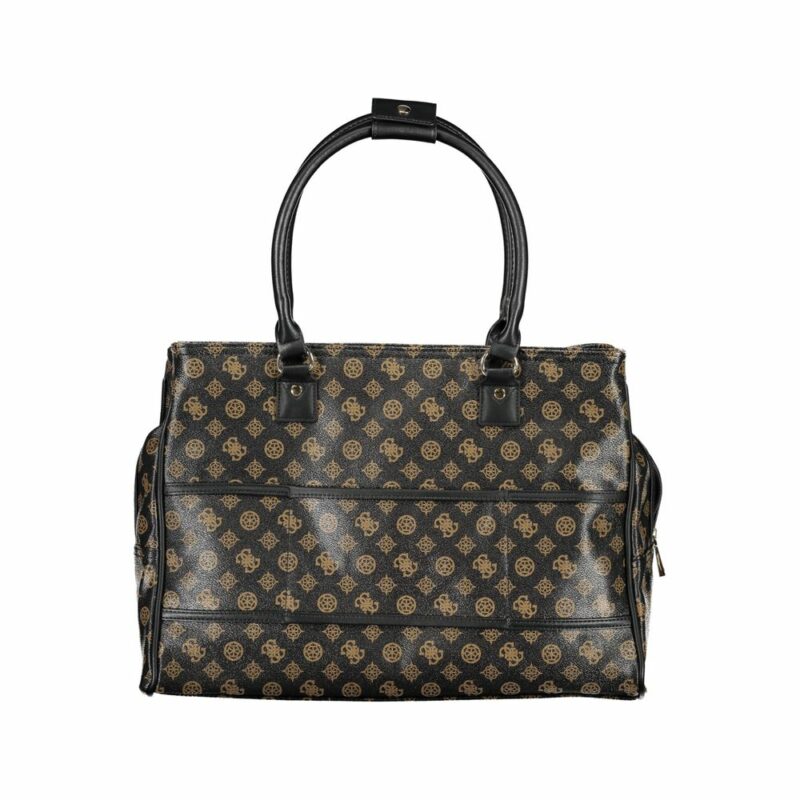 Guess Jeans Brown Polyethylene Handbag - Image 3