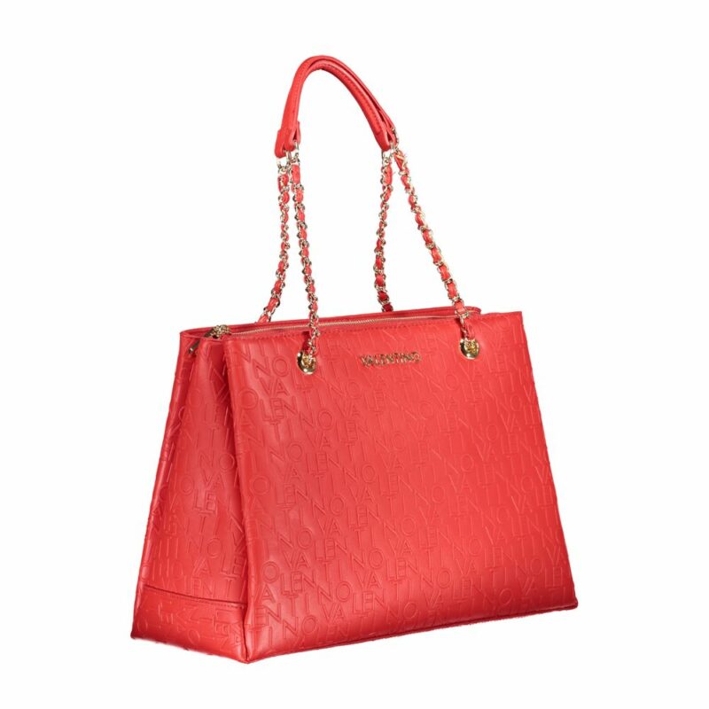 Valentino Bags Red Polyethylene Handbag - Image 3