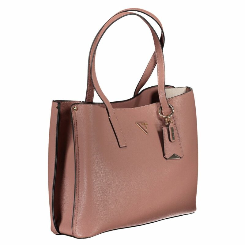 Guess Jeans Pink Polyethylene Handbag - Image 2