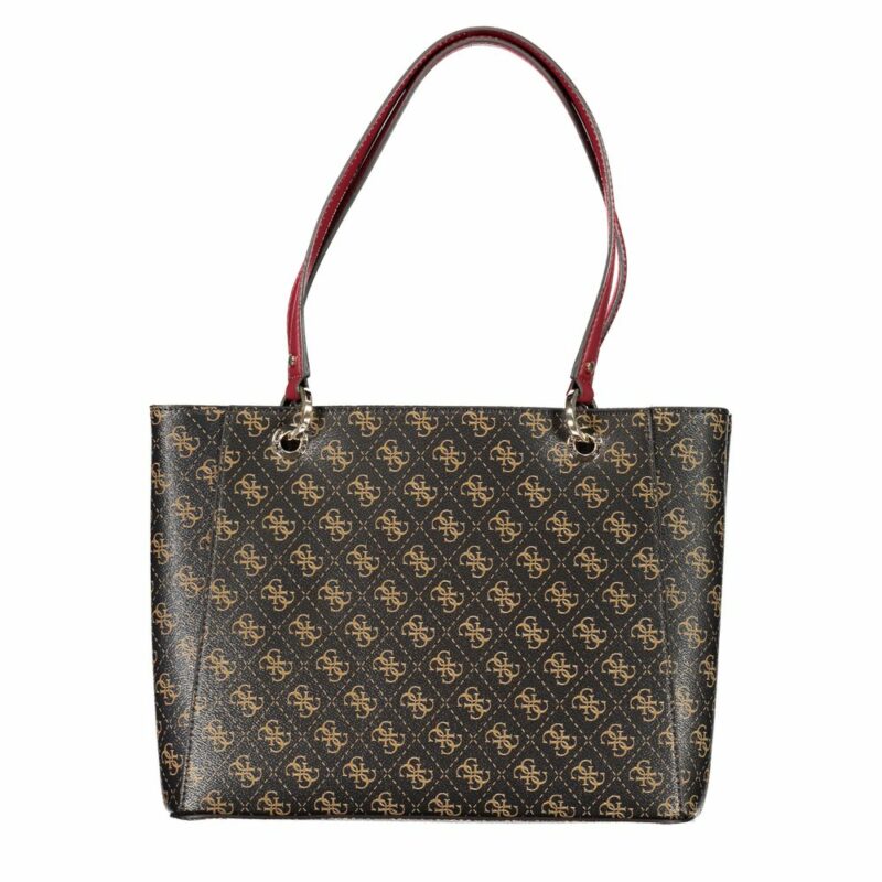 Guess Jeans Brown Polyethylene Handbag - Image 2