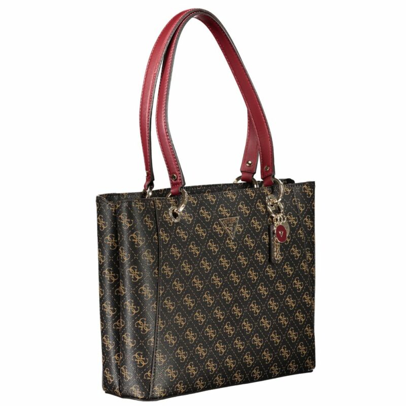 Guess Jeans Brown Polyethylene Handbag - Image 3