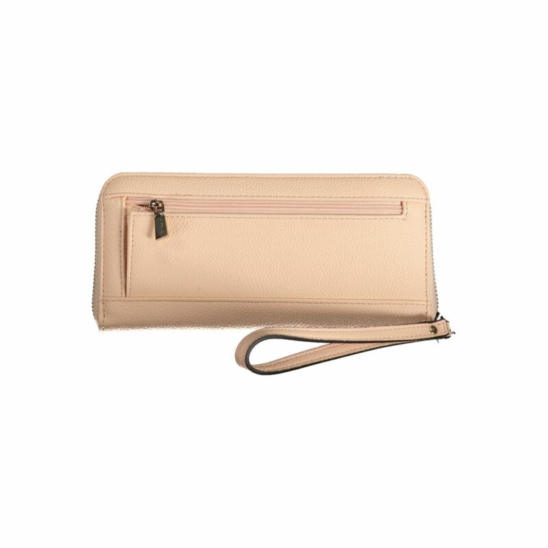 Guess Jeans Pink Polyethylene Wallet - Image 2