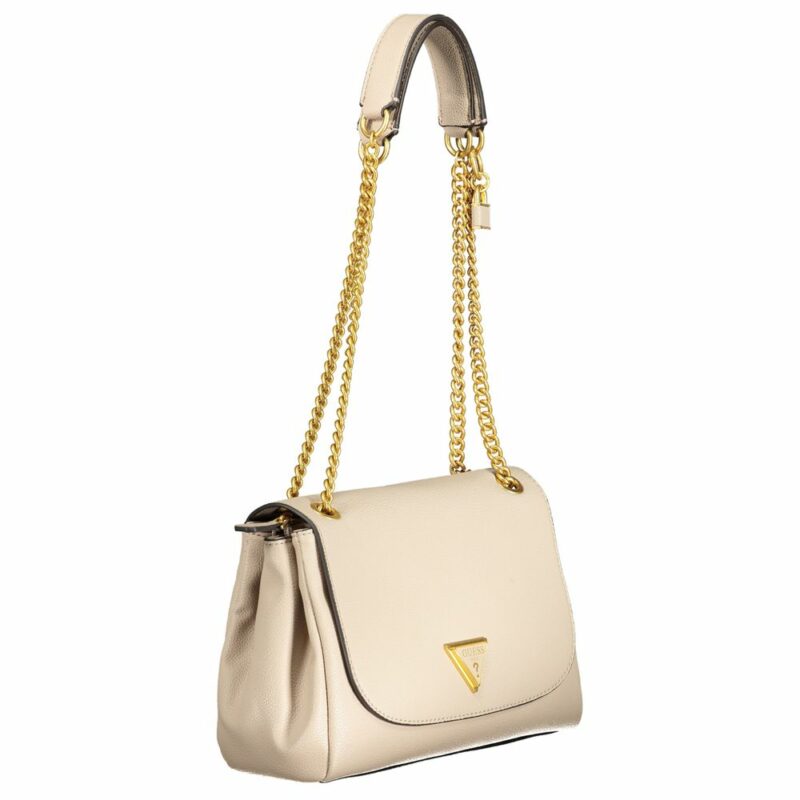 Guess Jeans Beige Polyethylene Handbag - Image 3