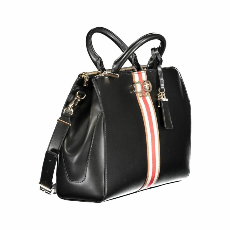 Guess Jeans Black Polyethylene Handbag - Image 3