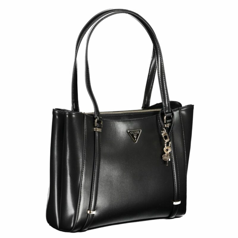 Guess Jeans Black Polyethylene Handbag - Image 3