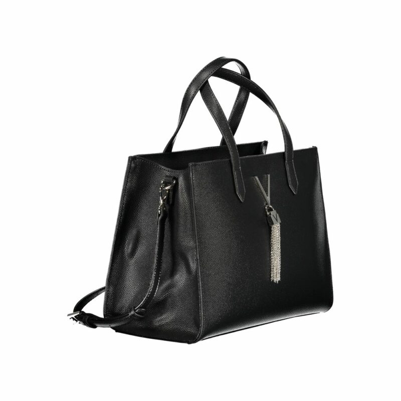 Valentino Bags Black Polyethylene Women Handbag - Image 3