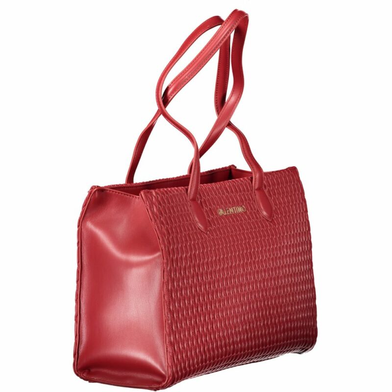 Valentino Bags Red Polyethylene Women Handbag - Image 3