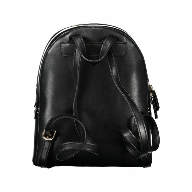 Valentino Bags Black Polyethylene Women Backpack - Image 2