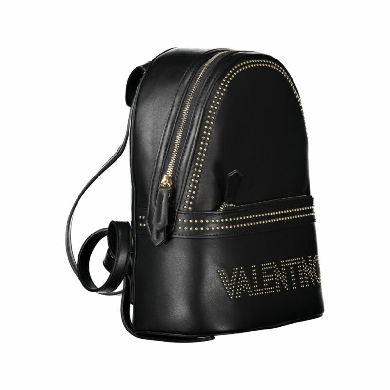 Valentino Bags Black Polyethylene Women Backpack - Image 3