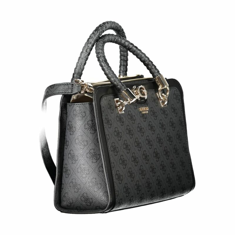 Guess Jeans Black Polyethylene Women Handbag - Image 3