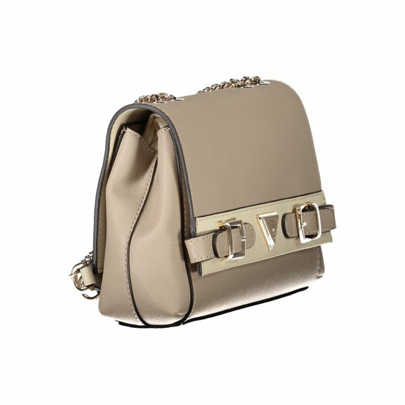 Guess Jeans Beige Polyethylene Women Handbag - Image 3