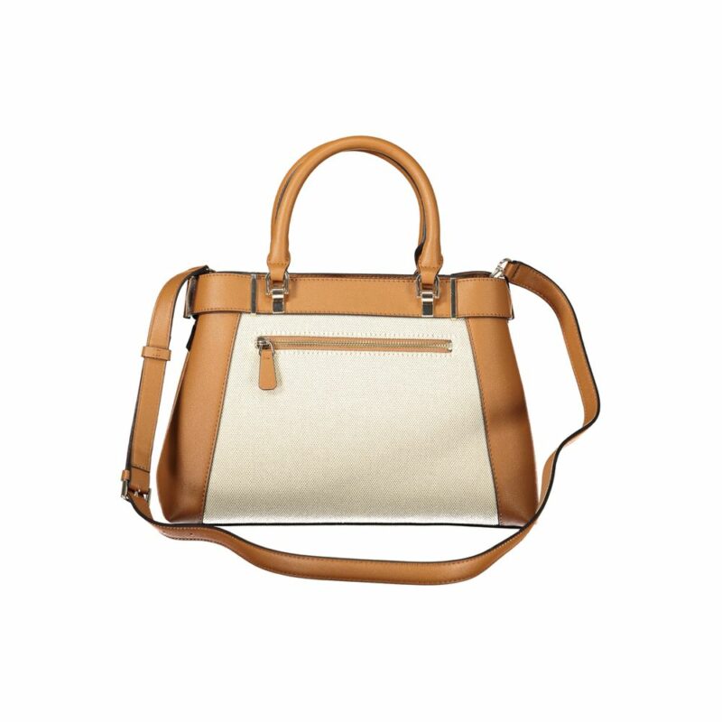 Guess Jeans Brown Cotton Women Handbag - Image 2