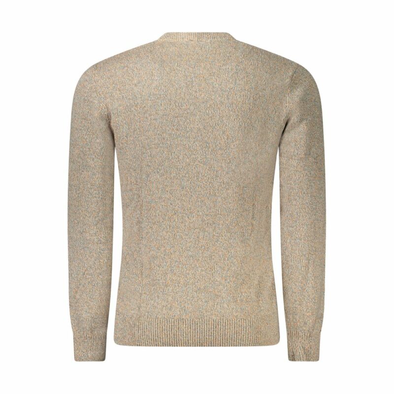 Guess Jeans Beige Cotton Men Sweater - Image 3