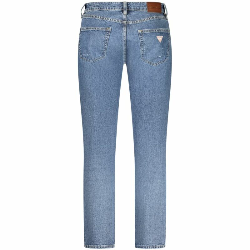 Guess Jeans Blue Cotton Men Jeans - Image 2