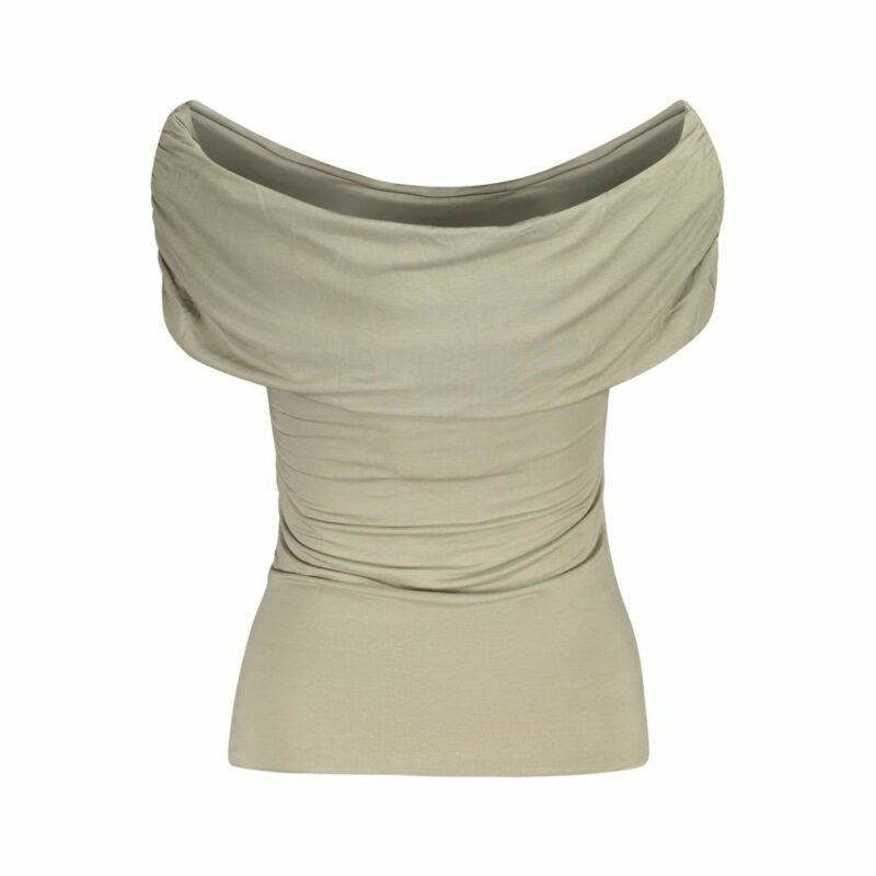 Guess Jeans Green Modal Tops & T-Shirt - Image 2