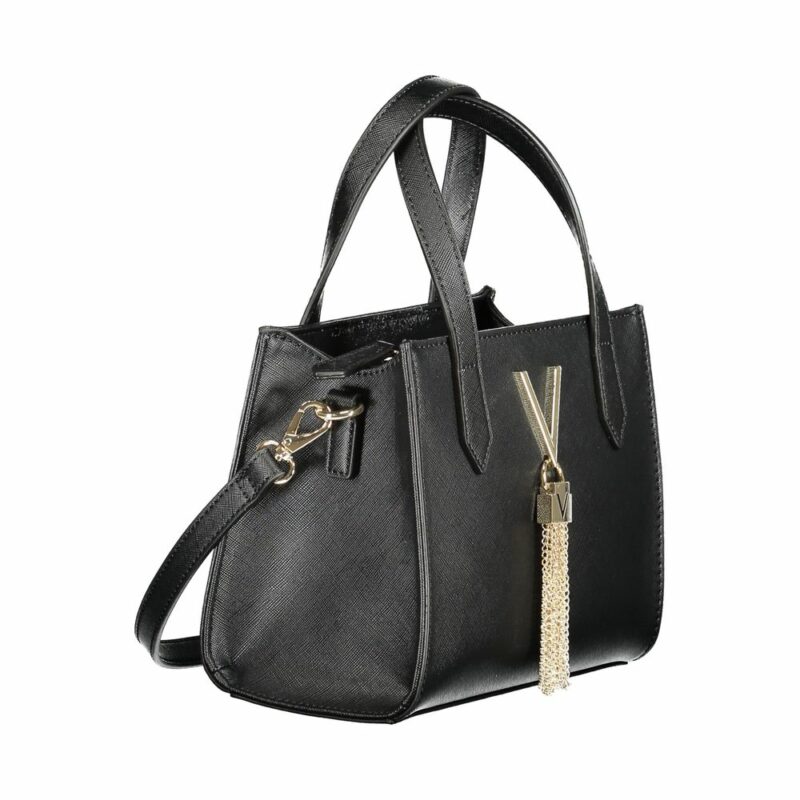 Valentino Bags Black Polyethylene Women Handbag - Image 3