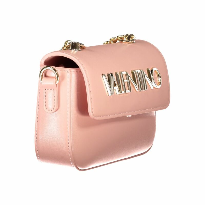 Valentino Bags Pink Polyethylene Women Handbag - Image 3