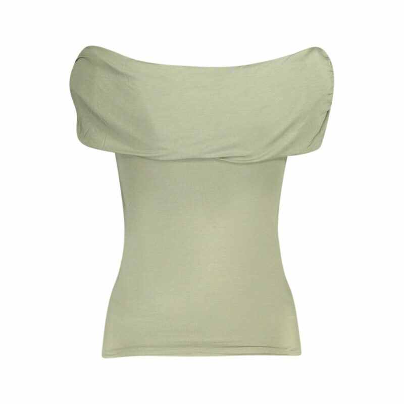 Guess Jeans Green Modal Tops & T-Shirt - Image 2