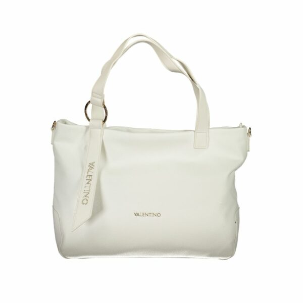 Valentino Bags White Polyethylene Handbag