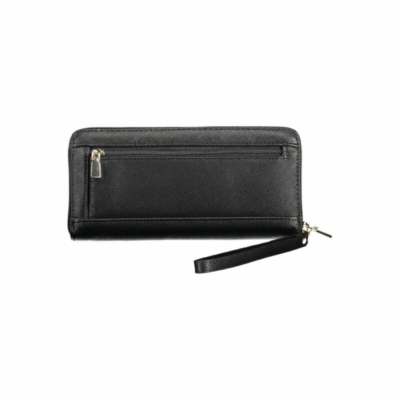 Guess Jeans Black Polyethylene Women Wallet - Image 2