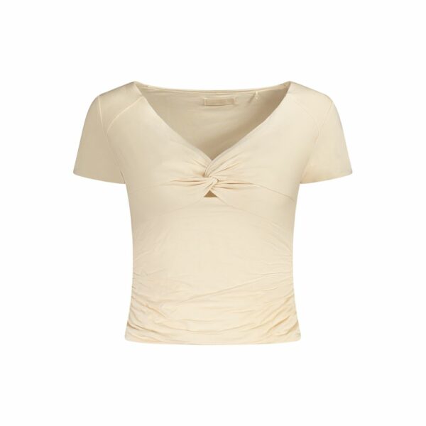 Guess Jeans Pink Modal Tops & T-Shirt