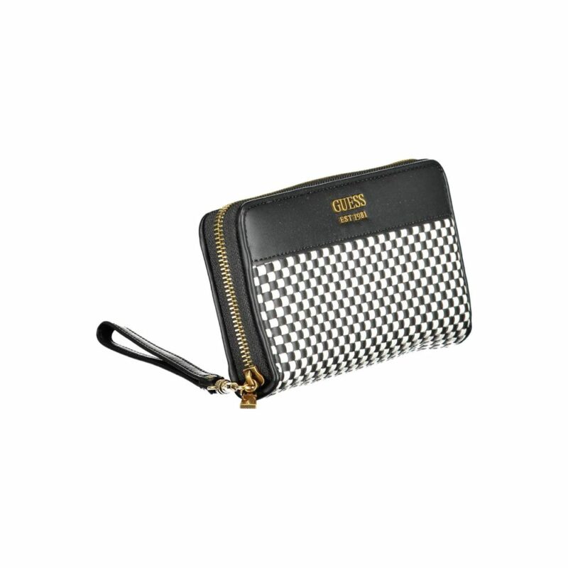 Guess Jeans Black Polyethylene Women Wallet - Image 3
