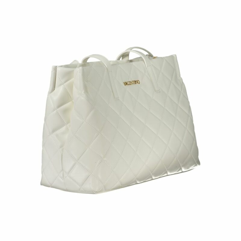 Valentino Bags White Polyethylene Women Handbag - Image 3