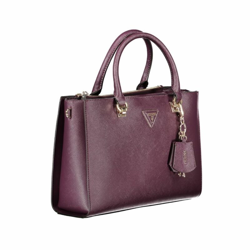 Guess Jeans Purple Polyethylene Handbag - Image 3