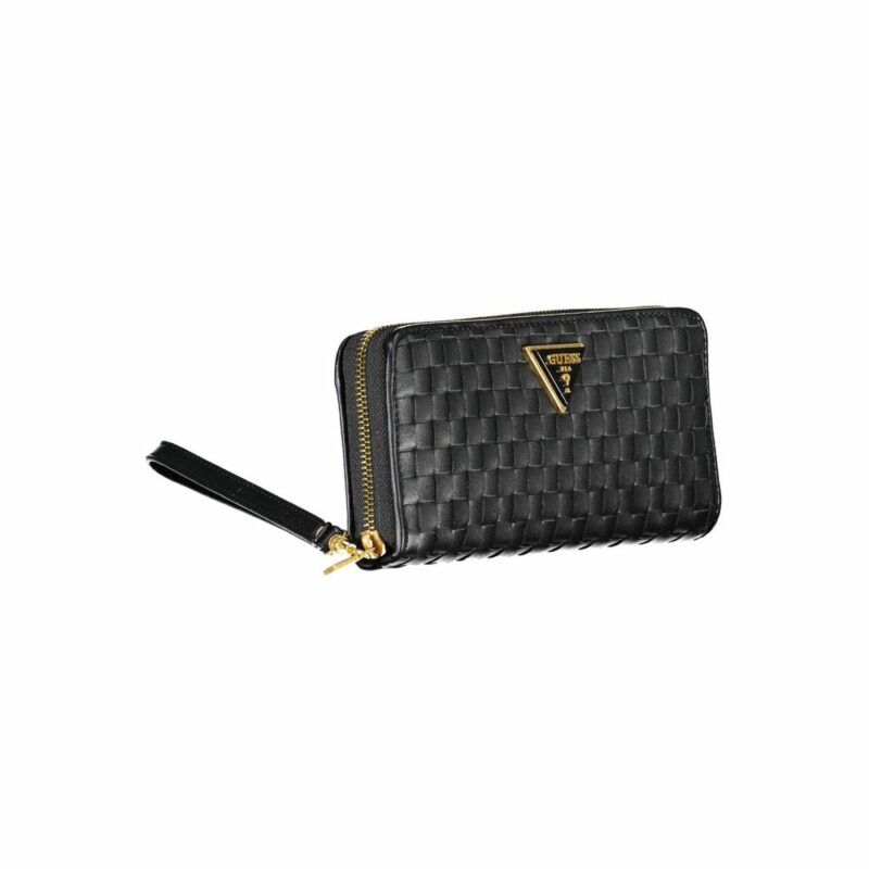 Guess Jeans Elegant Black Multi-Compartment Wallet - Image 2