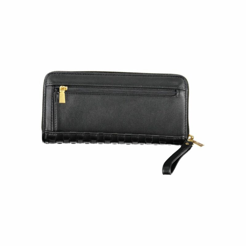 Guess Jeans Elegant Black Multi-Compartment Wallet - Image 3