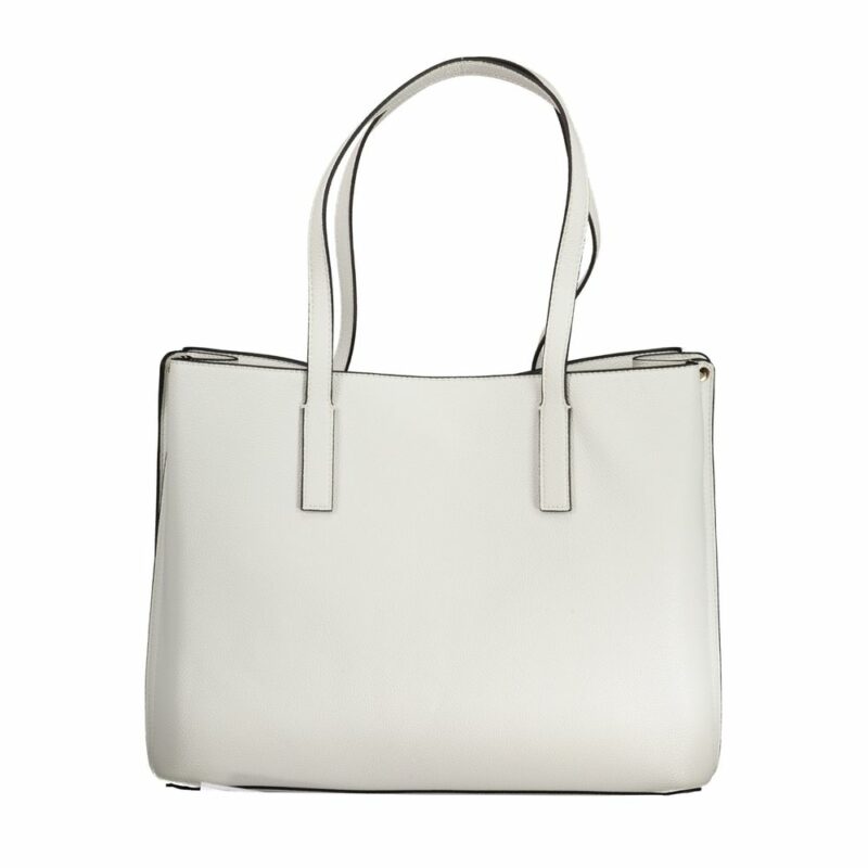 Guess Jeans White Polyethylene Handbag - Image 2